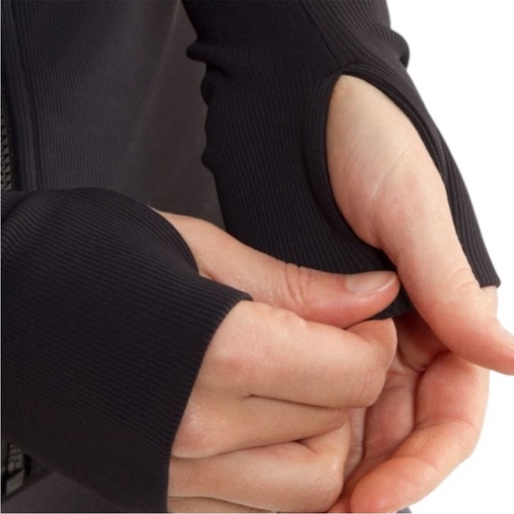 lululemon athletica Black Dance Studio Reversible Zip Up - Picture 4 of 8